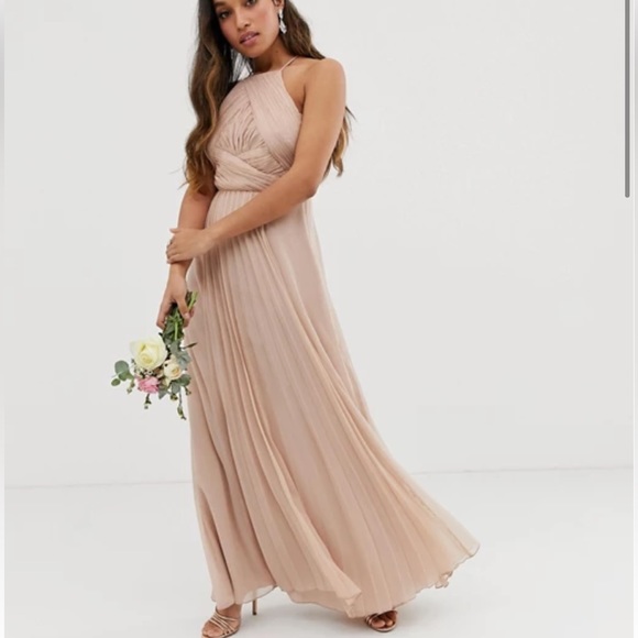 ASOS petite bridesmaid dresses taupe - Picture 4 of 5